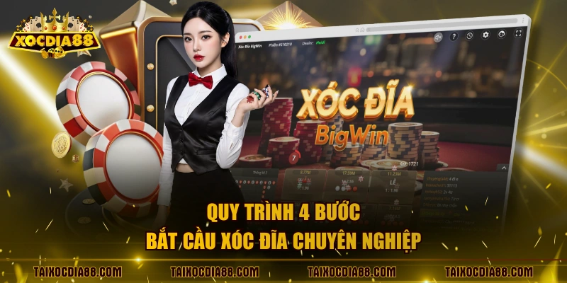 Quy trình 4 bước bắt cầu xóc đĩa chuyên nghiệp 